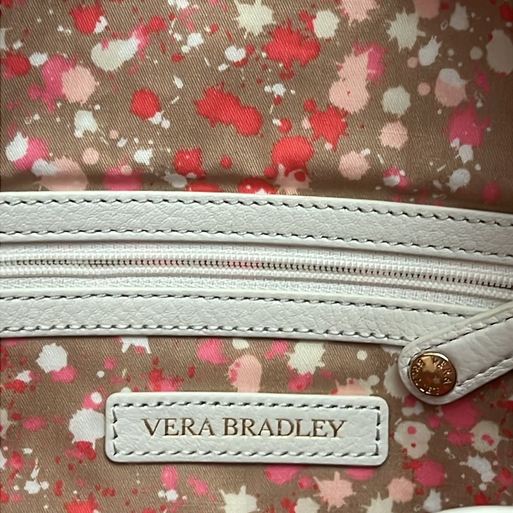 Fabulous Vera Bradley Meredith Fringed Leather Crossbody - Picture 12 of 15